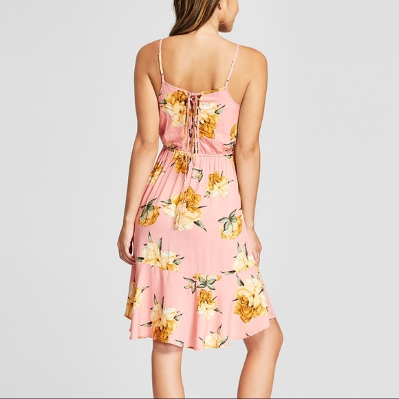 Floral Print Ruffle Dress - Picture 2 of 2